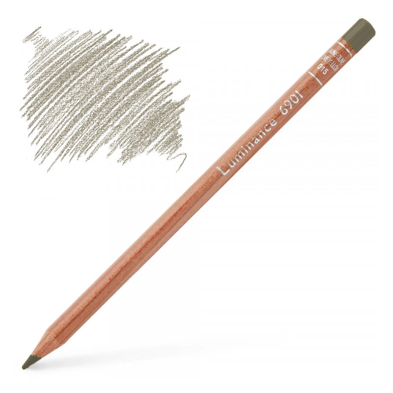 Caran d'Ache Luminance 6901 Colour Pencil - French Grey 30%