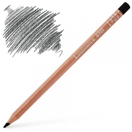Caran d'Ache Luminance 6901 Colour Pencil - Black