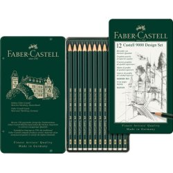 Faber Castell 9000 Design 12 Set