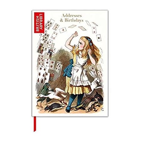 Alice in Wonderland Address & Birthday Book