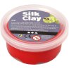 Silk Clay 40g Pots Single Colour Red