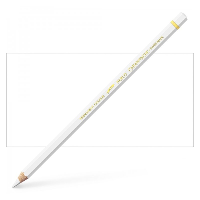 Caran d'Ache Pablo White Pencil