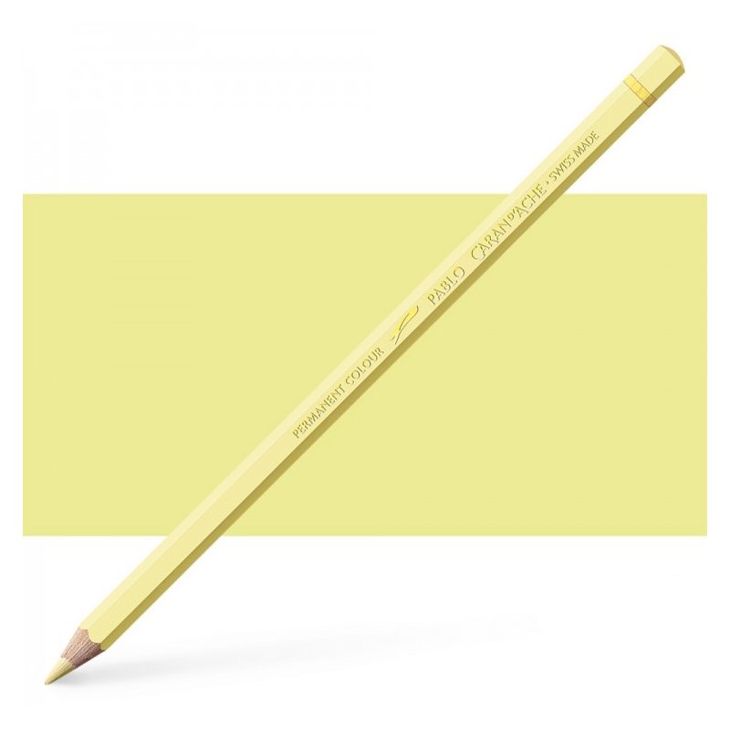 Caran d'Ache Pablo Pale Yellow Pencil