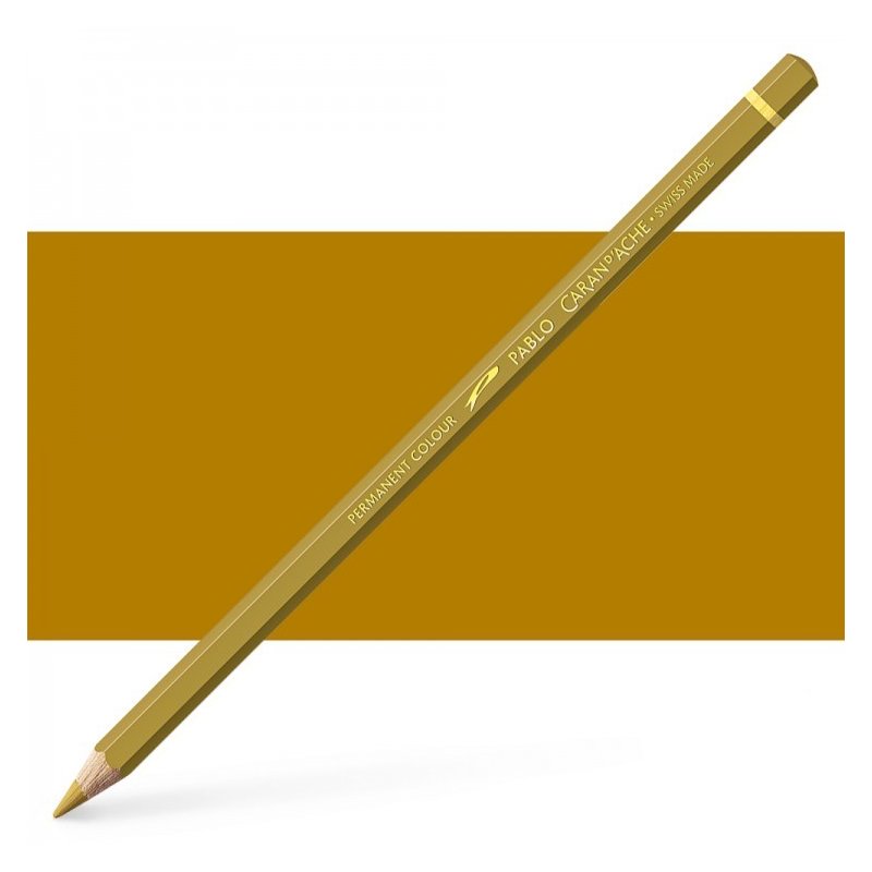 Caran d'Ache Pablo Green Ochre Pencil