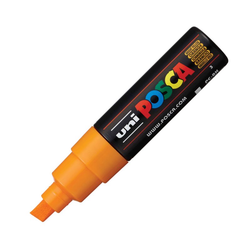 uni Posca Broad Chisel Tip Water Based Paint marker PC-8K