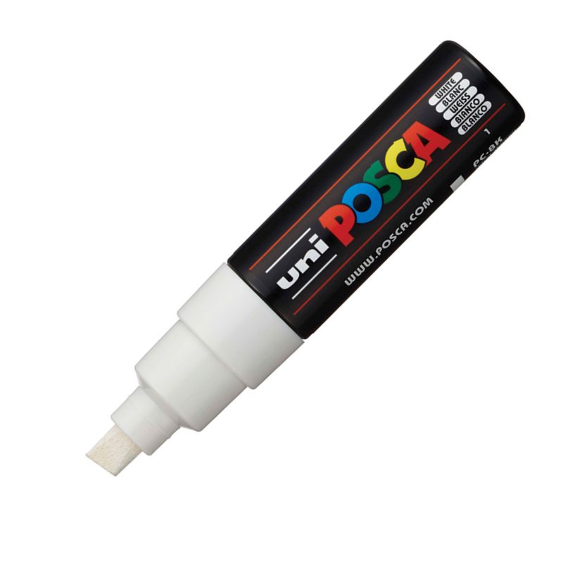 uni Posca Broad Chisel Tip Water Based Paint marker PC-8K