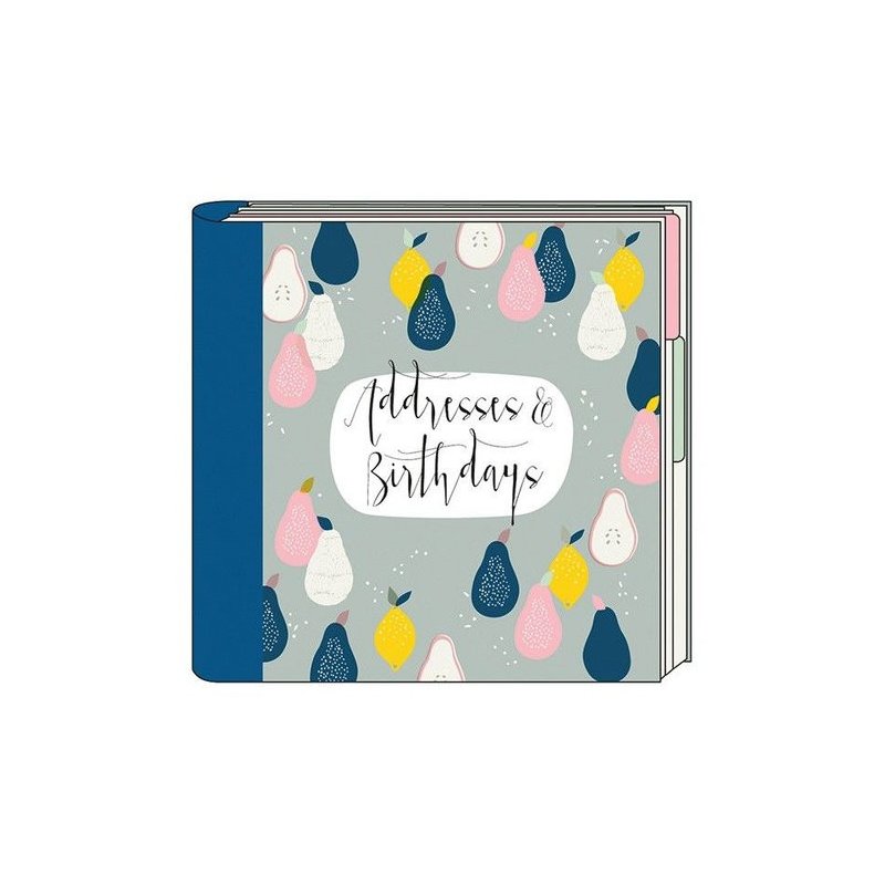 The Art File Address & Birthday Book (Squeeze)