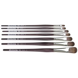 Da Vinci Grigio Series 7495 Filbert Synthetic Brushes