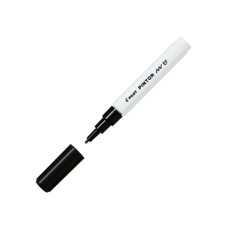 Pilot Pintor Extra Fine Tip Marker Pen - Black