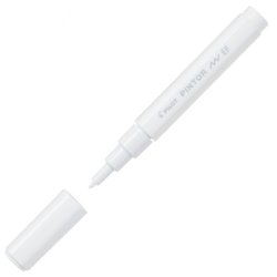 Pilot Pintor Extra Fine Tip Marker Pen - White