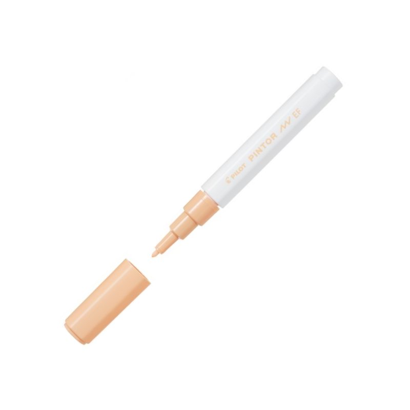Pilot Pintor Extra Fine Tip Marker Pen - Pastel Orange Pilot Pintor Extra Fine Tip Marker Pen - Pastel Orange