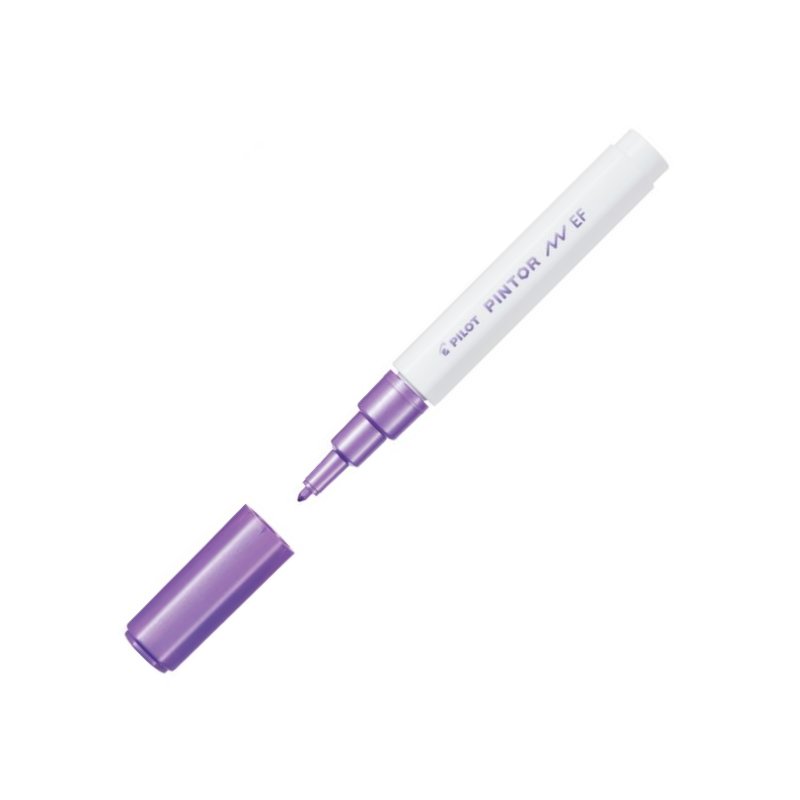 Pilot Pintor Extra Fine Tip Marker Pen - Metallic Violet