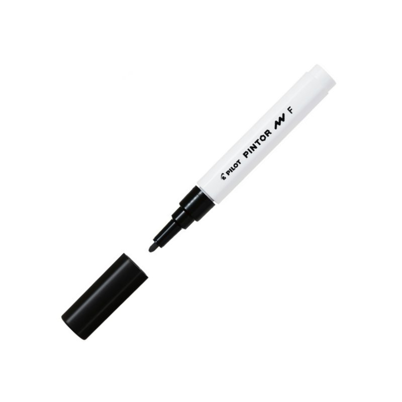 Pilot Pintor Marker Bullet Tip Fine Line - Black