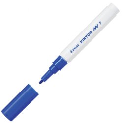 Pilot Pintor Marker Bullet Tip Fine Line - Blue