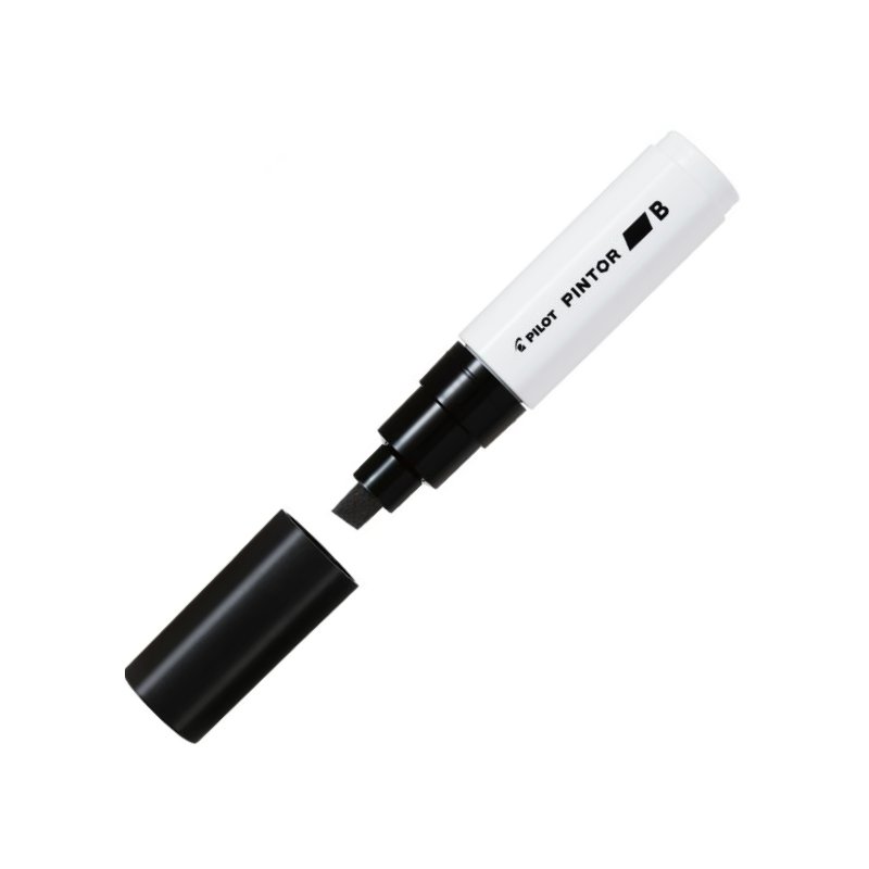 Pilot Pintor Marker Chisel Tip Broad Line - Black Pilot Pintor Marker Chisel Tip Broad Line - Black