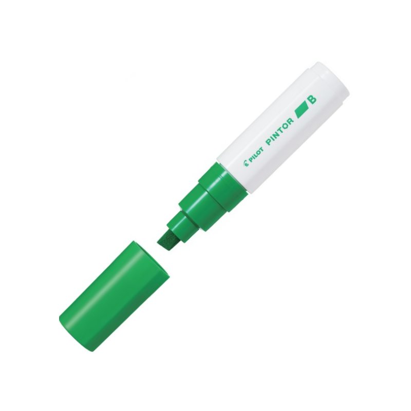 Pilot Pintor Marker Chisel Tip Broad Line - Light Green