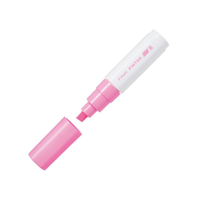 Pilot Pintor Marker Chisel Tip Broad Line - Pink Pilot Pintor Marker Chisel Tip Broad Line - Pink
