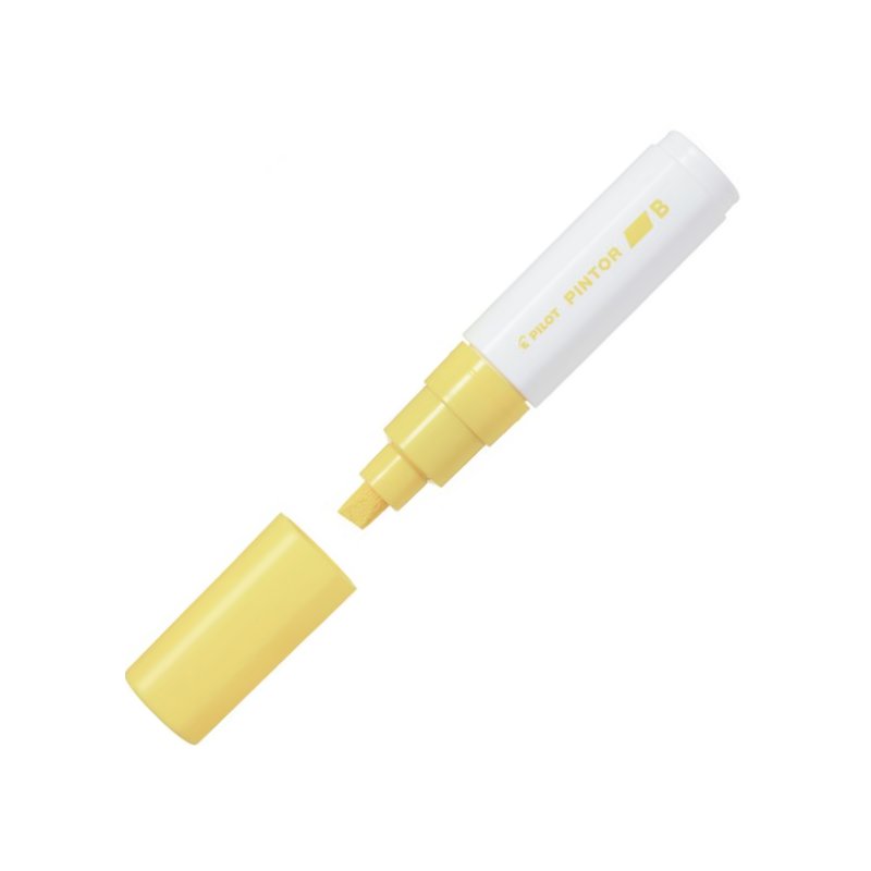 Pilot Pintor Marker Chisel Tip Broad Line - Yellow