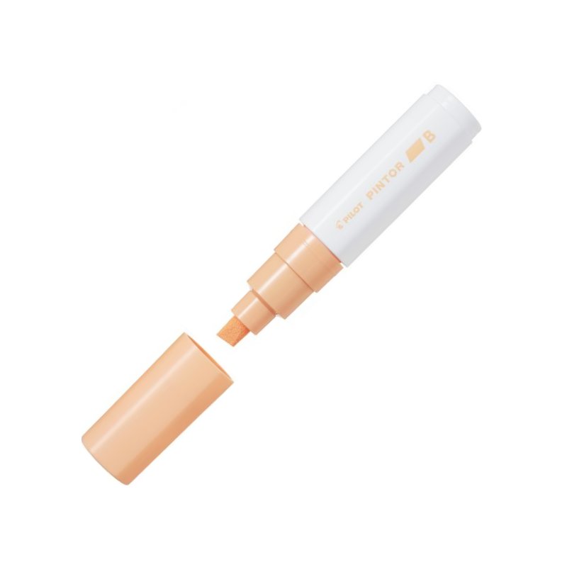 Pilot Pintor Marker Chisel Tip Broad Line - Pastel Orange