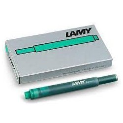 Lamy T10 Ink Cartridge Refills - Green