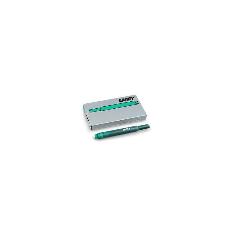 Lamy T10 Ink Cartridge Refills - Green
