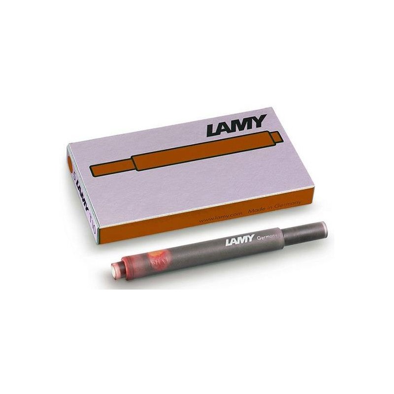 Lamy T10 Ink Cartridge Refills - Orange