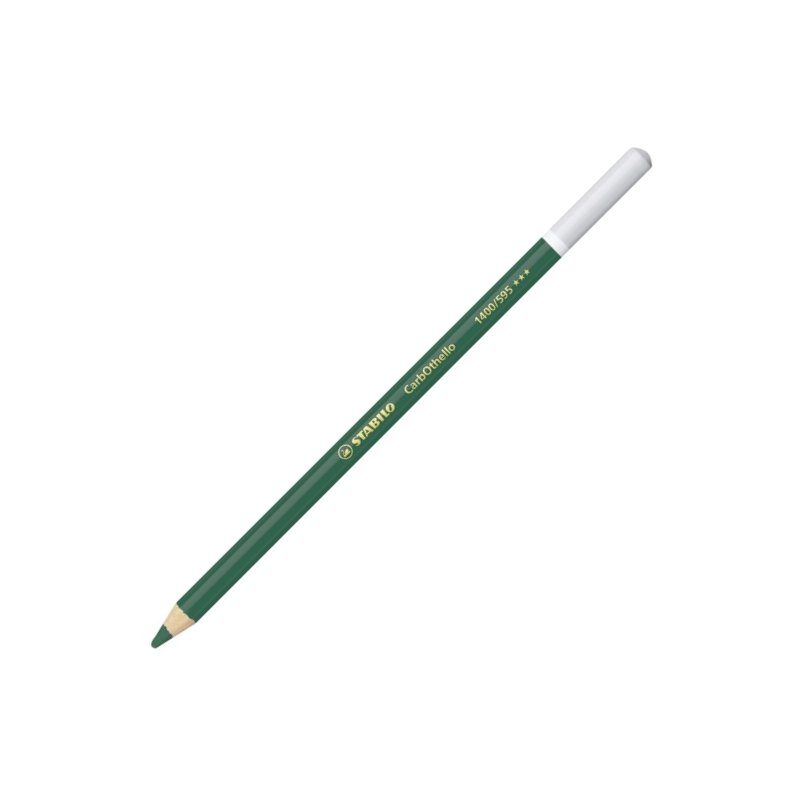 Stabilo Carbothello Chalk-Pastel Deep Leaf Green Coloured Pencil