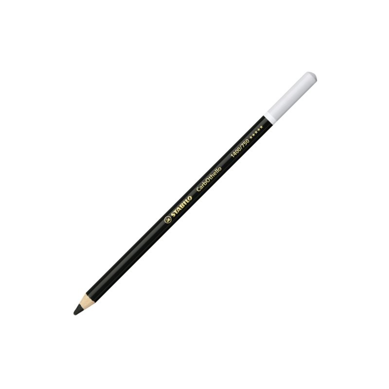 Stabilo Carbothello Chalk-Pastel Natural Black Coloured Pencil