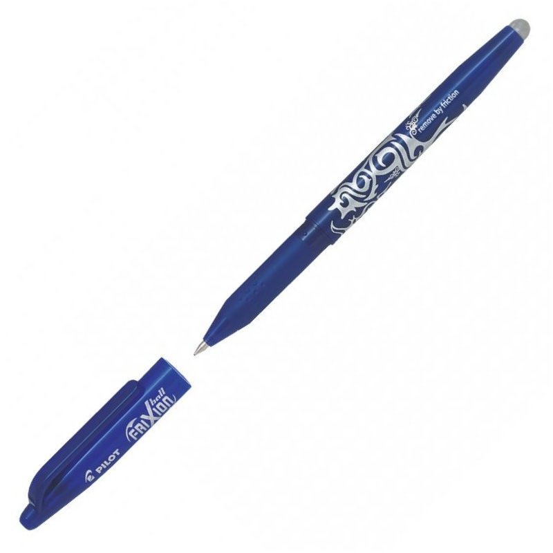 Pilot FriXion Ball Gel Ink Rollerball Pen Medium Tip - Blue