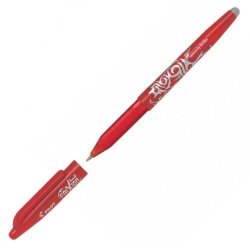 Pilot FriXion Ball Gel Ink Rollerball Pen Medium Tip - Red