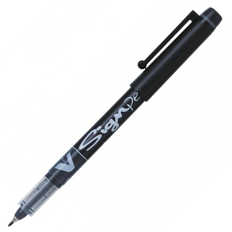 Pilot V Sign Pen Fineliner 0.6mm Pen - Black