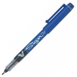 Pilot V Sign Pen Fineliner 0.6mm Pen - Blue