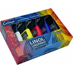 Schmincke College Linol  Linoprint Ink 75ml Set of 5