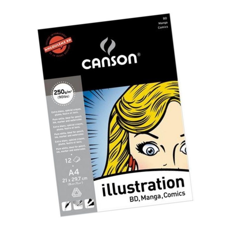 Canson Illustration Pad 250gsm A4