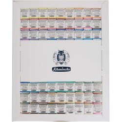 Schmincke Horadam Aquarell Cardboard Set 54 Half Pans