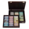 Rembrandt Soft Pastel 90 Piece Landscape Wooden Box Set