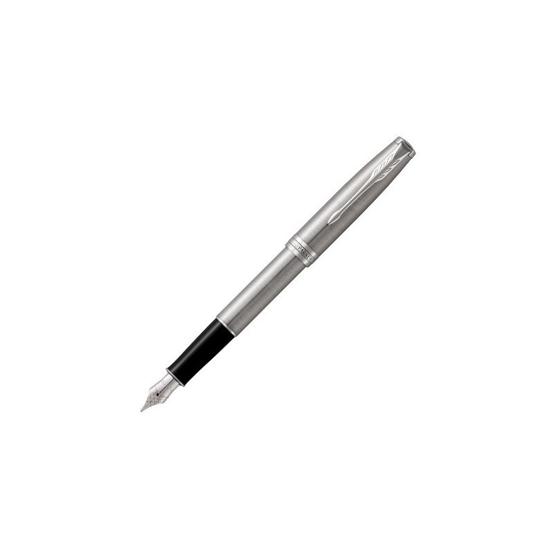 Parker Sonnet Stainless Steel Palladium Trim Fountain Pen