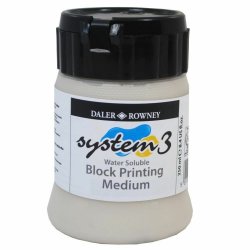 Daler Rowney System 3 Block Printing Medium 250ml