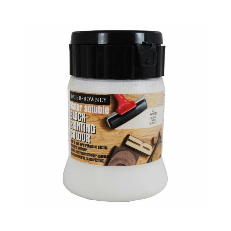 Daler Rowney Block Printing Colour 250ml - White