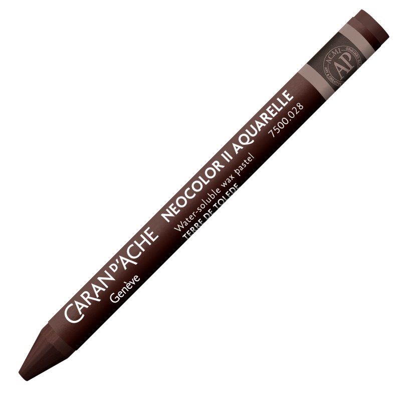 Caran D'Ache Neocolor II Oil Pastel - 028 Toledo Brown Caran D'Ache Neocolor II Oil Pastel - 028 Toledo Brown