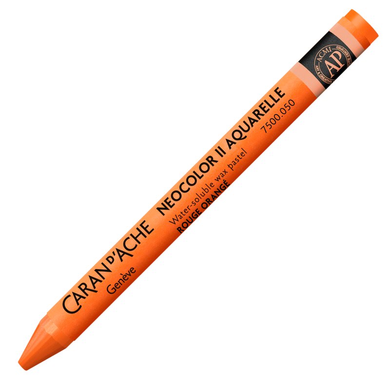 Caran D'Ache Neocolor II Oil Pastel - 050 Flame Red Caran D'Ache Neocolor II Oil Pastel - 050 Flame Red