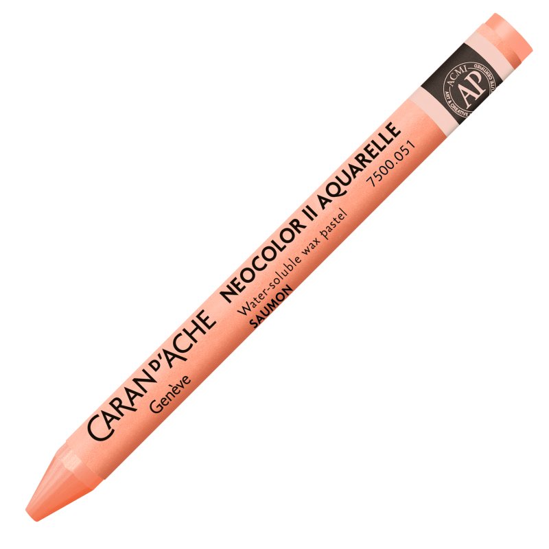 Caran D'Ache Neocolor II Oil Pastel - 051 Salmon Caran D'Ache Neocolor II Oil Pastel - 051 Salmon