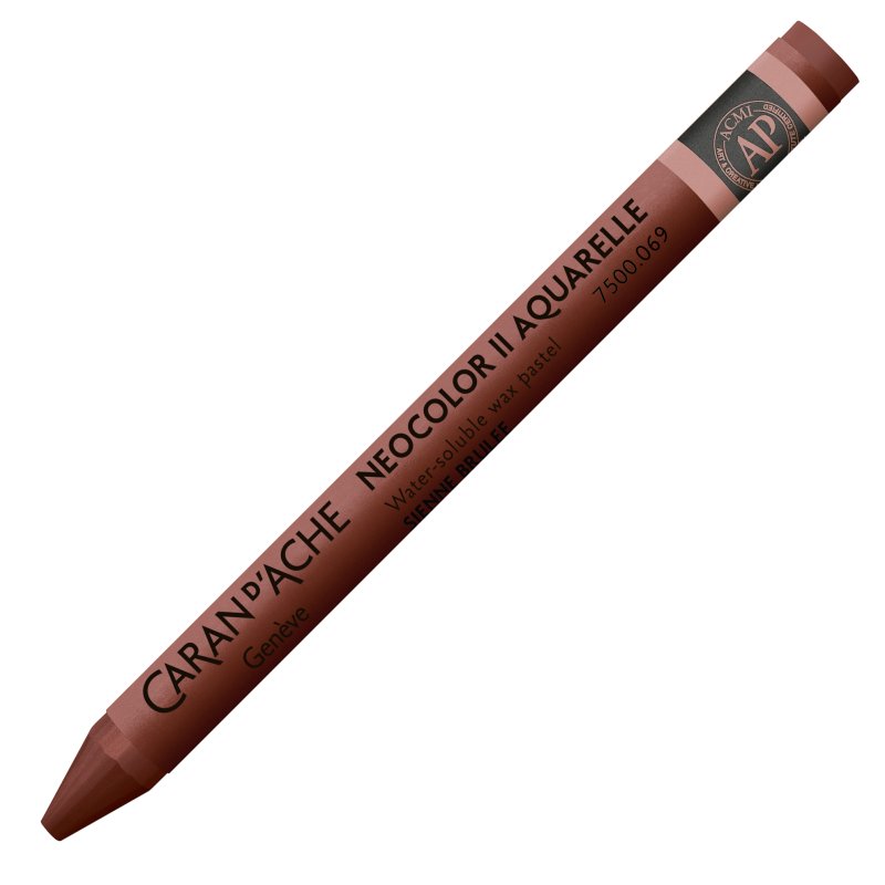Caran D'Ache Neocolor II Oil Pastel - 069 Burnt Sienna Caran D'Ache Neocolor II Oil Pastel - 069 Burnt Sienna