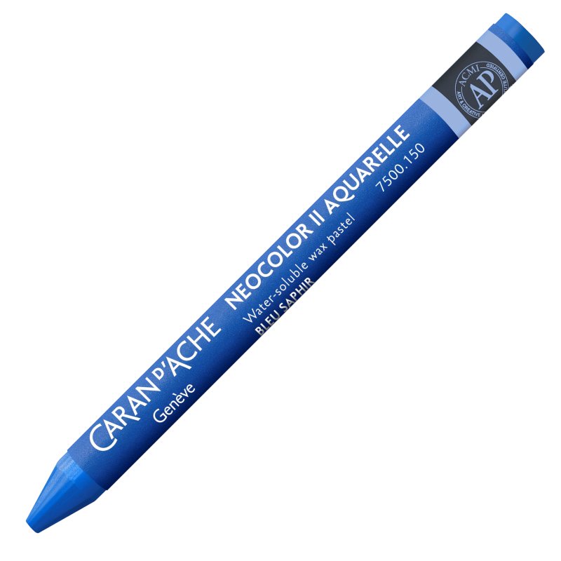 Caran D'Ache Neocolor II Oil Pastel - 150 Sapphire Blue Caran D'Ache Neocolor II Oil Pastel - 150 Sapphire Blue