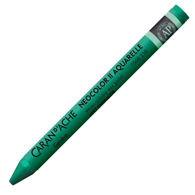 Caran D'Ache Neocolor II Oil Pastel - 210 Emerald Green