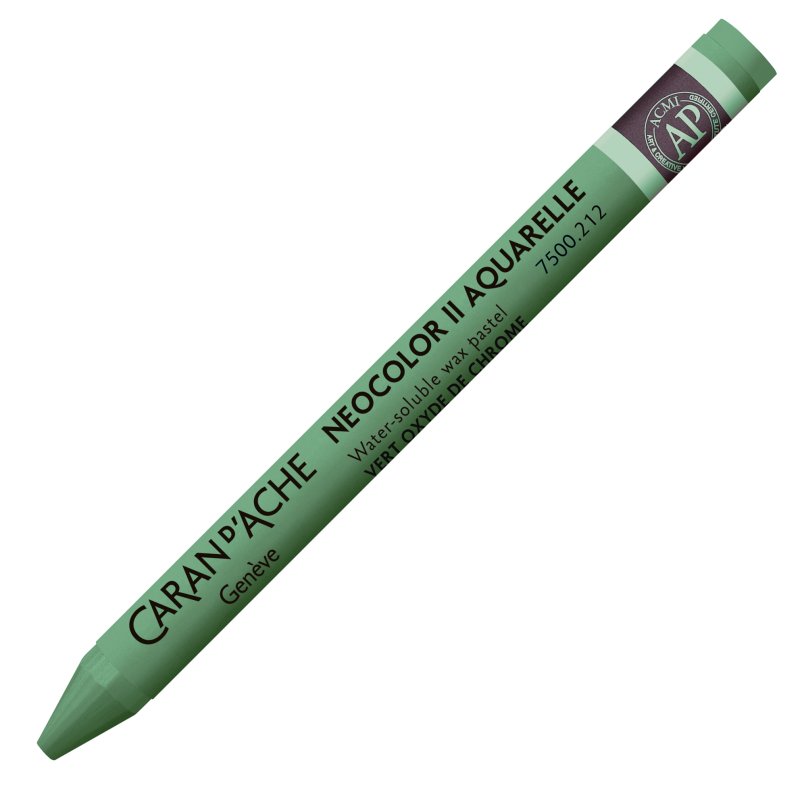 Caran D'Ache Neocolor II Oil Pastel - 212 Chromium Oxide Green