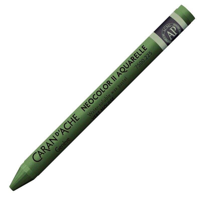 Caran D'Ache Neocolor II Oil Pastel - 225 Moss Green Caran D'Ache Neocolor II Oil Pastel - 225 Moss Green