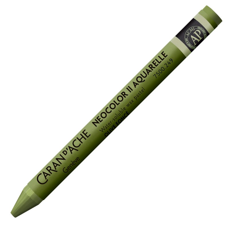 Caran D'Ache Neocolor II Oil Pastel - 249 Olive