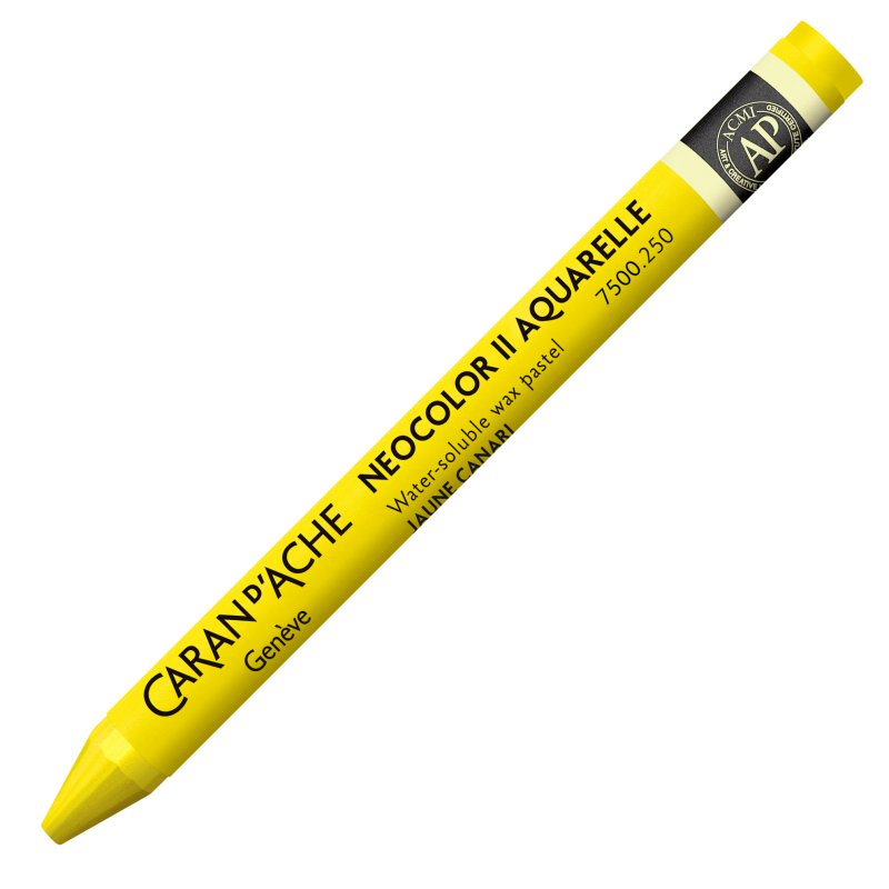 Caran D'Ache Neocolor II Oil Pastel - 250 Canary Yellow
