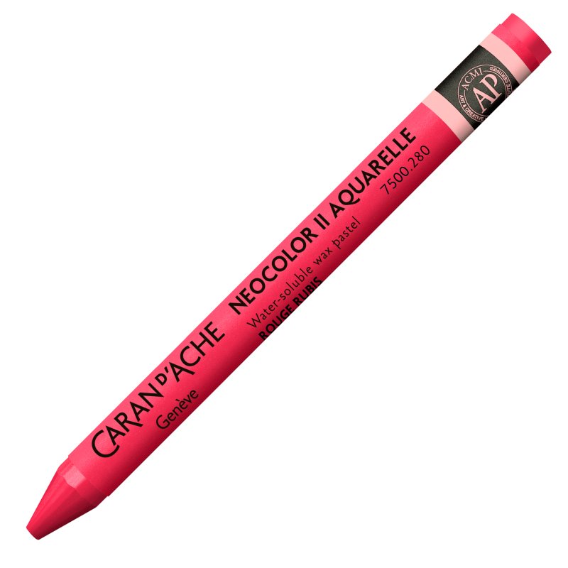 Caran D'Ache Neocolor II Oil Pastel - 280 Ruby Red